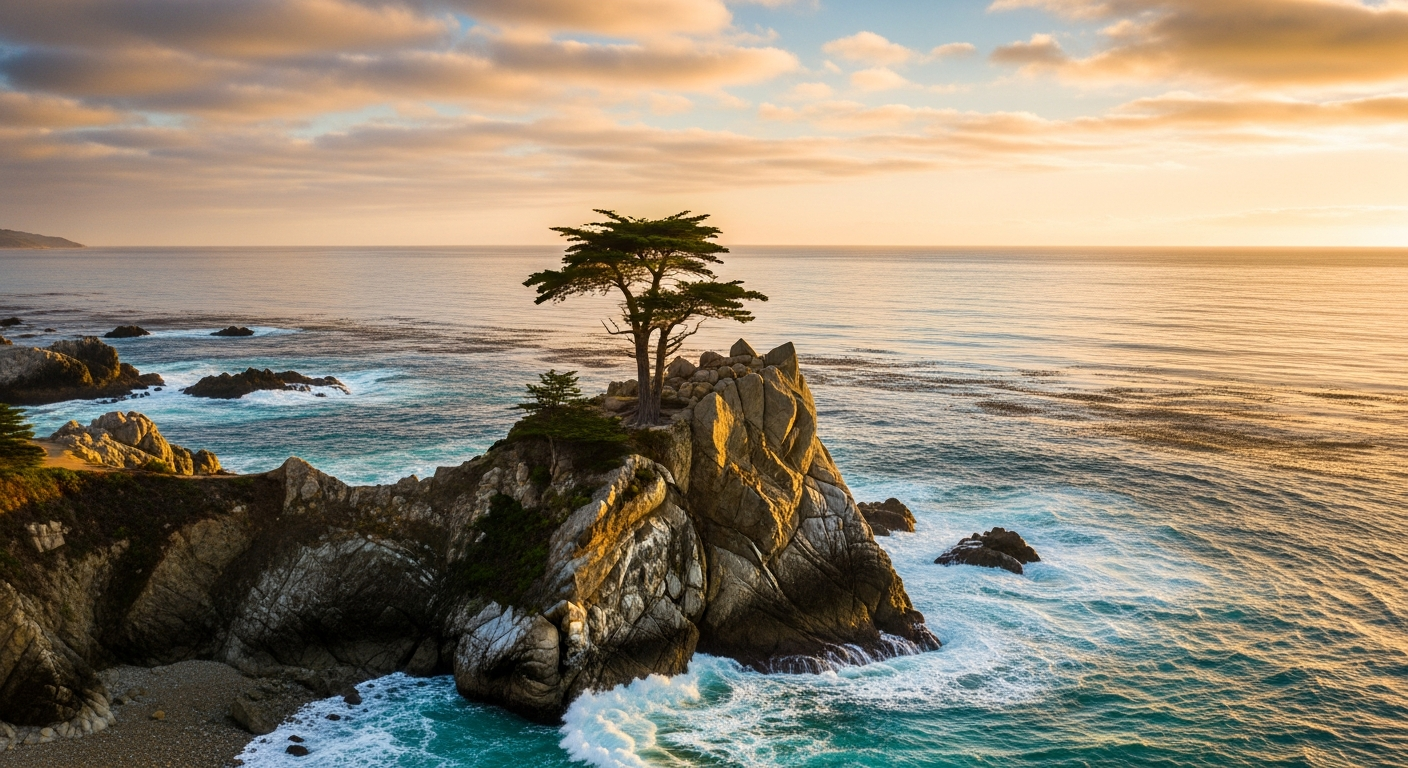 Lone Cypress