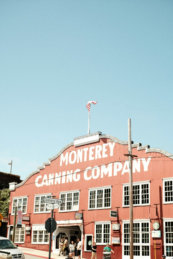 Monterey Canning Company building on Cannery Row